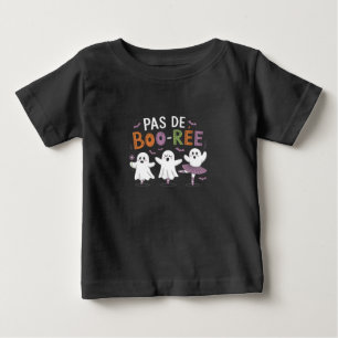 Pas de BOO-ree Ghost Ballett-Tanzlehrer Baby T-shirt