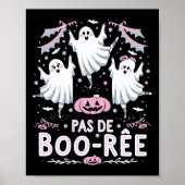 Pas De Boo-rée Ghost Ballett Tanzlehrer Funny Ha Poster (Vorne)