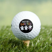 Pas de BOO-ree Ghost Ballett-Tanzlehrer Golfball (Insitu T-Shirt)
