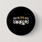 Pas De Boo-rée Ghost Byllet Dancer Halloween Dance Button (Vorderseite)