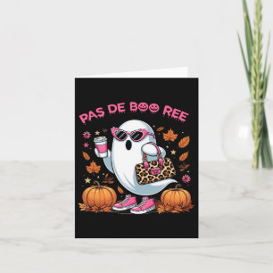 Pas De Boo Ree Halloween Spooky Karte
