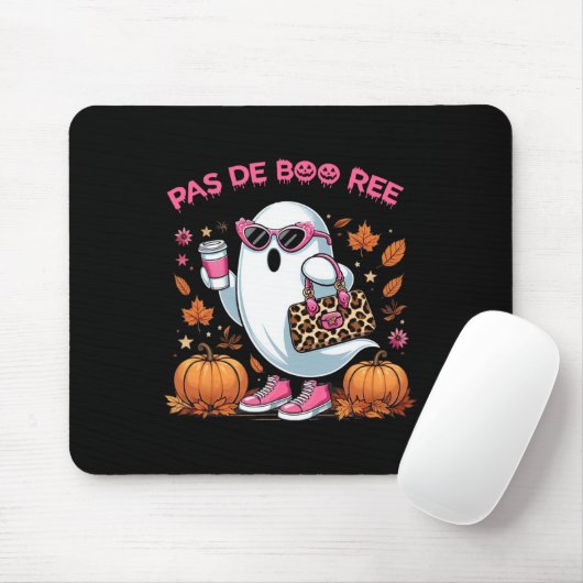 Pas De Boo Ree Halloween Spooky Mousepad (Mit Mouse)
