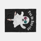 Pas De Boo-rée Niedlich Ballerina Ghost Funny Ball Fleecedecke (Vorderseite (Horizontal))