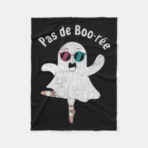 Pas De Boo-rée Niedlich Ballerina Ghost Funny Ball Fleecedecke