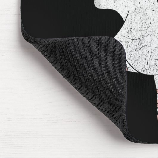 Pas De Boo-rée Niedlich Ballerina Ghost Funny Ball Mousepad (Ecke)