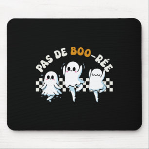 Pas De Boo-rée Spooky Halloween Ghost Ballett Tanz Mousepad
