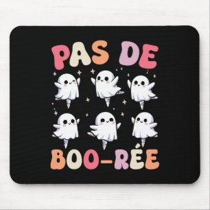 Pas De Boo-rée Spooky Halloween Ghost Ballett Tanz Mousepad