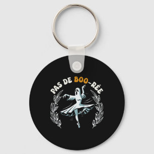 Pas De Boo-rée Spooky Halloween Ghost Ballett Tanz Schlüsselanhänger