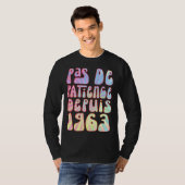 Pas De Patience Depuis 1963 Ans 60 Anniversaire Ré T-Shirt (Vorne ganz)