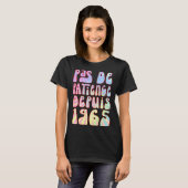 Pas De Patience Depuis 1965 58 Ans Anniversaire Ré T-Shirt (Vorne ganz)