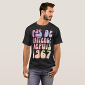 Pas De Patience Depuis 1967 56 Ans Anniversaire Ré T-Shirt (Vorne ganz)