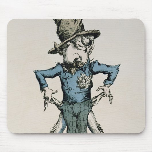 Pas le Sou! Si j'allais chez Fräulein Howard' Mousepad (Vorne)