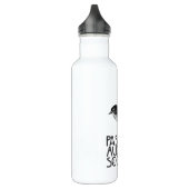 PAS Logo-Edelstahl-Wasser-Flasche Trinkflasche (Links)