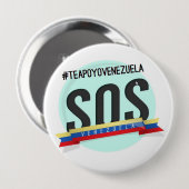 PAS VENEZUELA BUTTON (Vorne & Hinten)