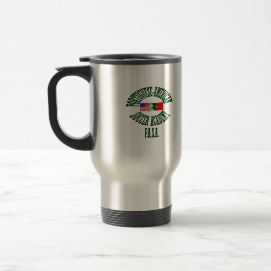 PASA FC Reise-Tasse - Silber Reisebecher (Links)