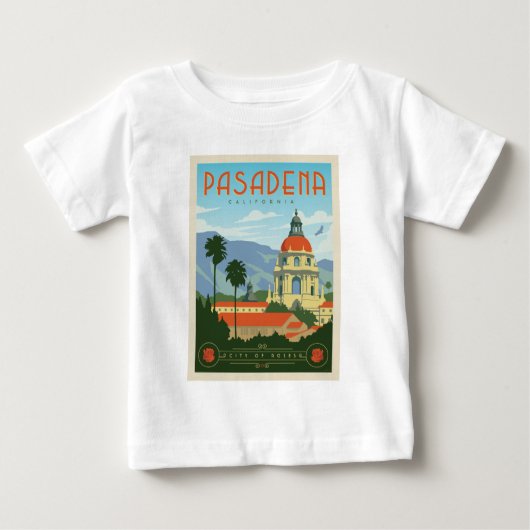 Pasadena, CA Baby T-shirt (Vorderseite)