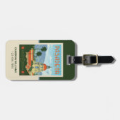 Pasadena, CA Gepäckanhänger (Vorderseite horizontal)