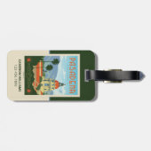 Pasadena, CA Gepäckanhänger (Rückseite horizontal)