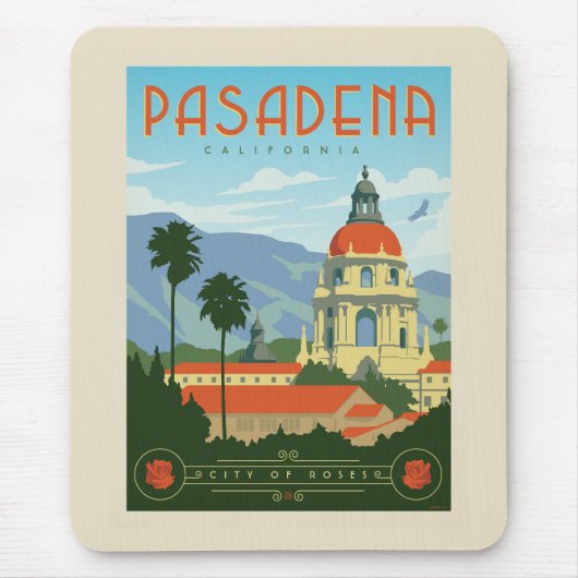 Pasadena, CA Mousepad (Vorne)