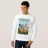 Pasadena, CA Sweatshirt (Vorne ganz)