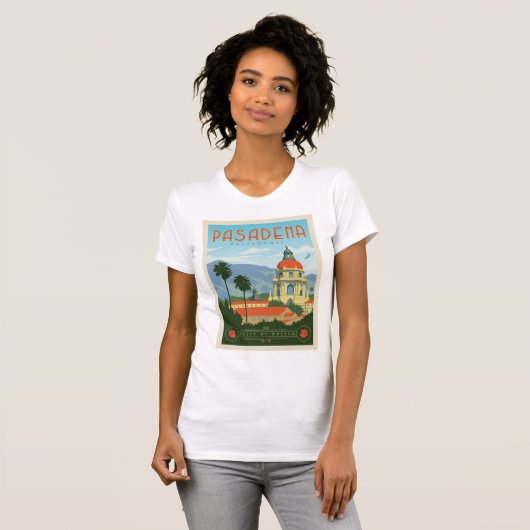 Pasadena, CA T-Shirt (Vorne ganz)