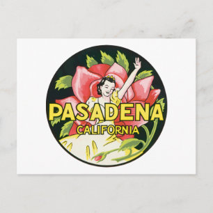 Pasadena California Postkarte