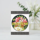 Pasadena California, Vintag Postkarte (Stehend Vorderseite)