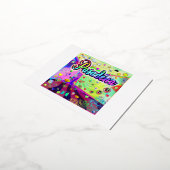 Pasadena Cool Energy Postcard Folien Feiertagspostkarte (Gedreht)
