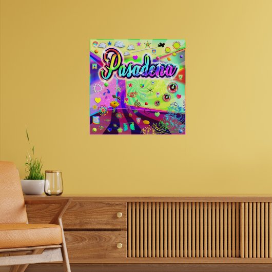 Pasadena Cool Energy Poster (Wohnzimmer 2)