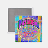 Pasadena Cosmic Unity Magnet (Vorderseite/Rückseite)