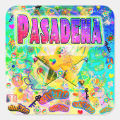Pasadena Epoch Hour Aufkleber (Vorderseite)