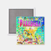 Pasadena Epoch Hour Magnet (Vorderseite/Rückseite)