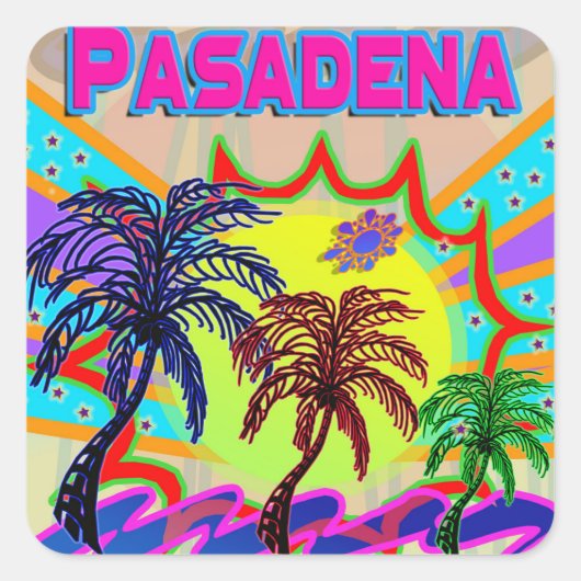 Pasadena Eternal Sticker (Vorderseite)