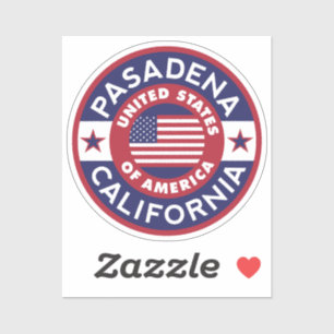 PASADENA, Kalifornien Aufkleber