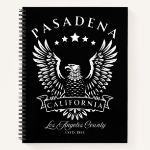 Pasadena Los Angeles County Kalifornien Vintage Notizblock