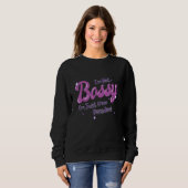 Pasadena Native Funny State Flag Pride Bossy Sweatshirt (Vorne ganz)