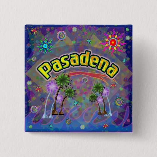 Pasadena Noble Voyage Button (Vorderseite)