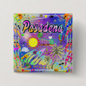 Pasadena Nu Era Knopf Button (Vorderseite)