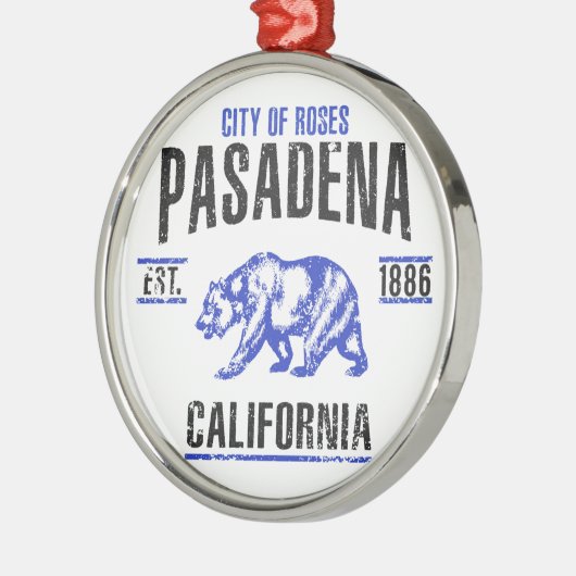 Pasadena Ornament Aus Metall (Links)