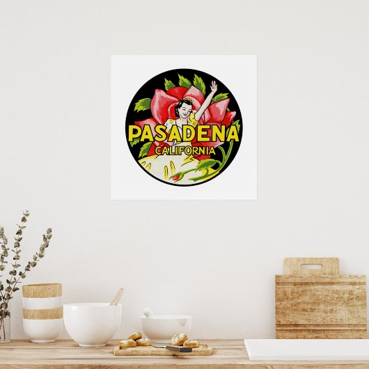Pasadena Poster (Küche)