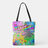 Pasadena Quadro Seasons Tote Bag Tasche (Rückseite)