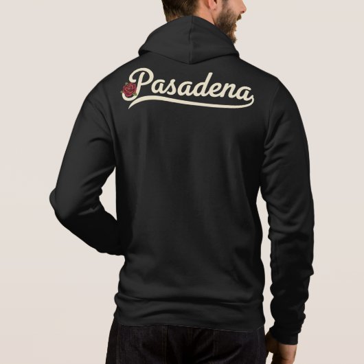 Pasadena Rose  Hoodie (Rückseite)