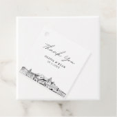 Pasadena Sehenswürdigkeiten Gastgeschenk Hochzeit  Geschenkanhänger (Beispiel)