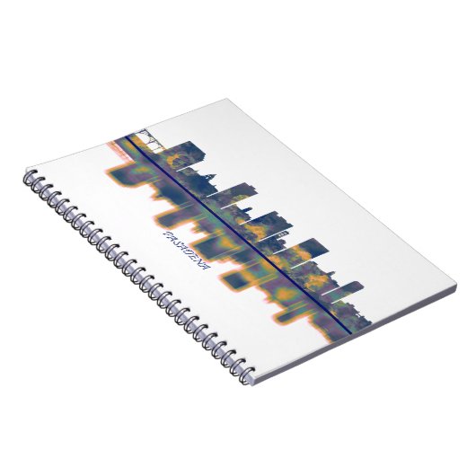 Pasadena Skyline Notizblock (Rechte Seite)