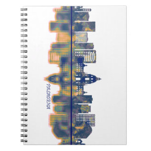 Pasadena Skyline Notizblock