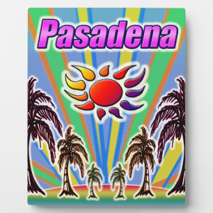 Pasadena Summer Liebe Fotoplatte