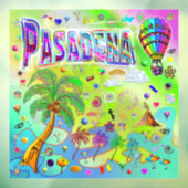 Pasadena Timeless Melody Window Clying Fensteraufkleber (Blatt 3)