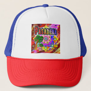 Pasadena Tropical Friends Hat Truckerkappe