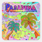Pasadena Vacation Target Sticker (Vorderseite)
