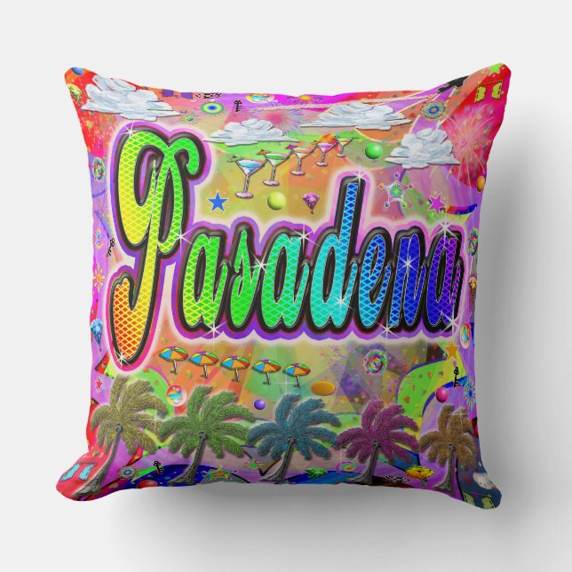Pasadena Vista Express Pillow Kissen (Vorderseite)